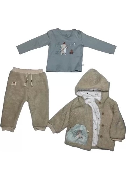 Bibaby Happy Camper 3'lü Set 73335 Bej