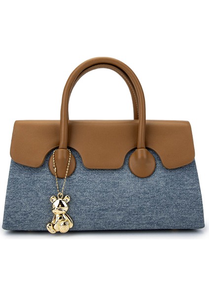 Kadın Vegan Mavi Omuz Çanta 921 27038 Bn Cnt Y25 L.blue