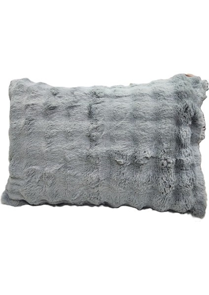 Comfort Yorgan Seti Çift Kişilik Puff Loria Gri