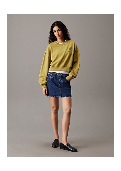 Scrıpt Instıtutıonal Crewneck fırsatları