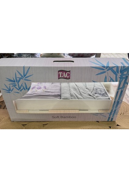 Soft Bamboo May Lavanta Gri Aile Seti fiyatları