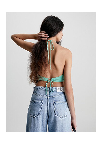 Kadın Wrap Strappy Crinkle Top fırsatları