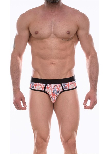 Erkek Desenli Slip