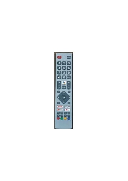 Sharp Sh-V5 Netflıx- Prıme Vıdeo- Youtube Tuşlu Lcd-Led Tv Kumanda (4172)