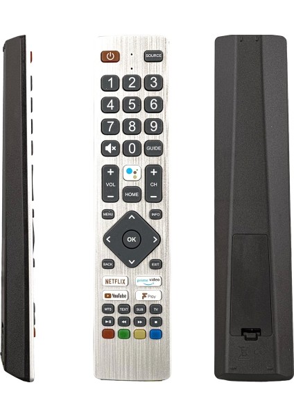 Sharp Sh-V5 Netflıx- Prıme Vıdeo- Youtube Tuşlu Lcd-Led Tv Kumanda (4172)