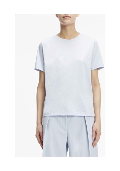 Smooth Cotton Crew Neck Tee Ss modelleri