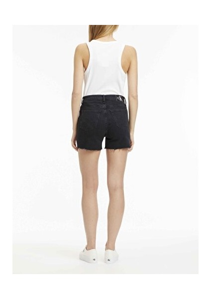 Kadın Mom Denim Şort