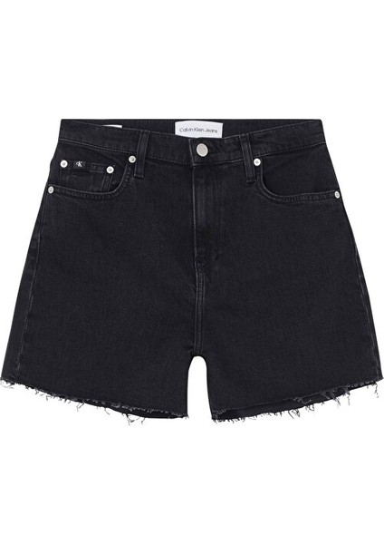 Kadın Mom Denim Şort