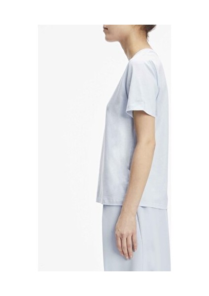 Smooth Cotton Crew Neck Tee Ss indirimleri