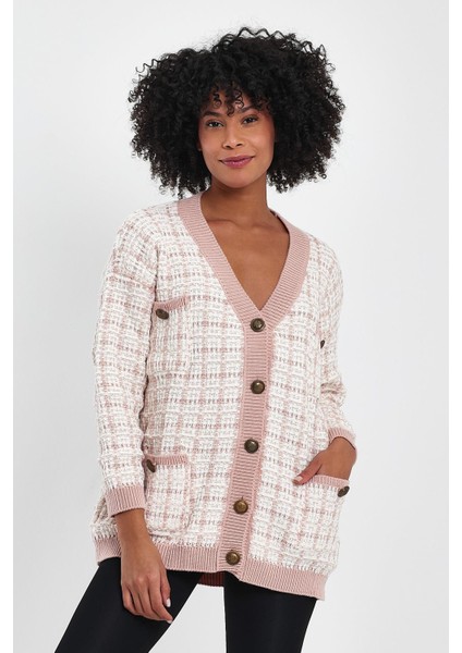 Desenli Cepli Triko Hırka (A91022-S) modelleri