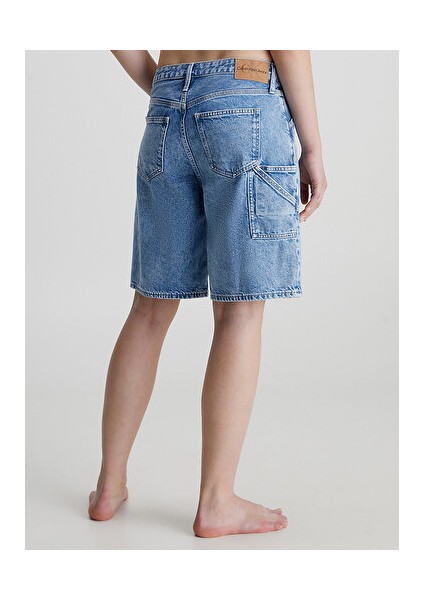 Kadın 90S Straight Denim Şort modelleri