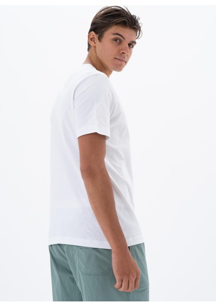 Erkek Regular Fit Bisiklet Yaka Tişört Y25344405401