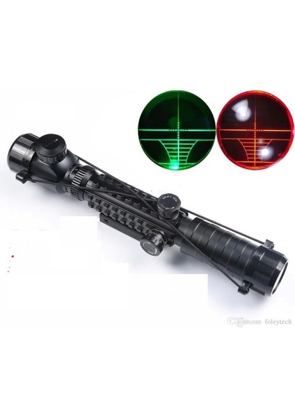 3-9X32 Eg Zoomlu Av Tüfeği Dürbünü Çift Işık Kaynaklı