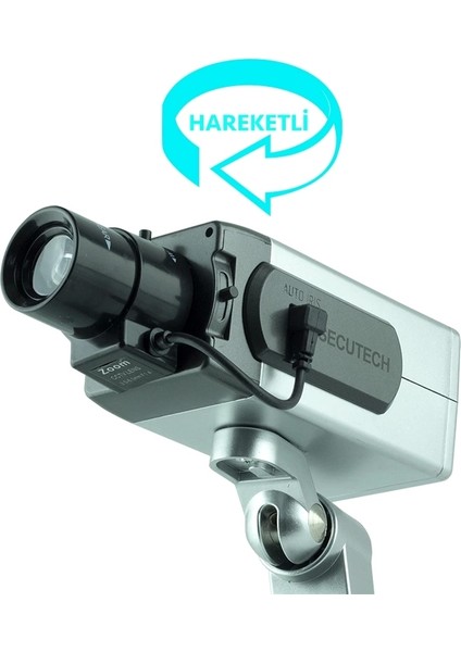 Sensörlü Hareketli Pilli Maket Kamera (4172)