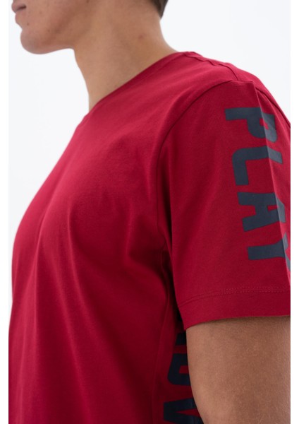 Erkek Regular Fit Bisiklet Yaka Tişört Y25344404701 indirimleri