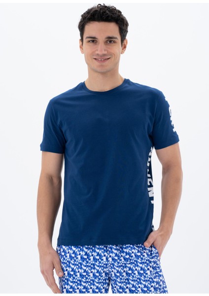 Erkek Regular Fit Bisiklet Yaka Tişört Y25344404701 indirimleri