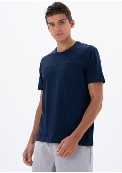 Erkek Regular Fit Bisiklet Yaka Tişört Y25344404601 indirimleri