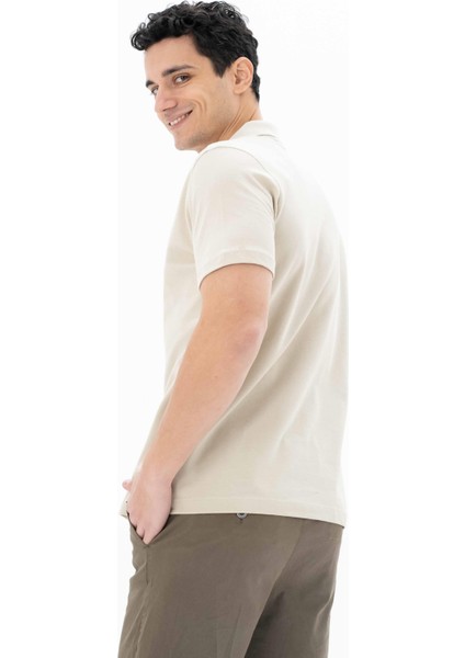 Erkek Büyük Beden Polo Yaka Gömlek Y25184866501