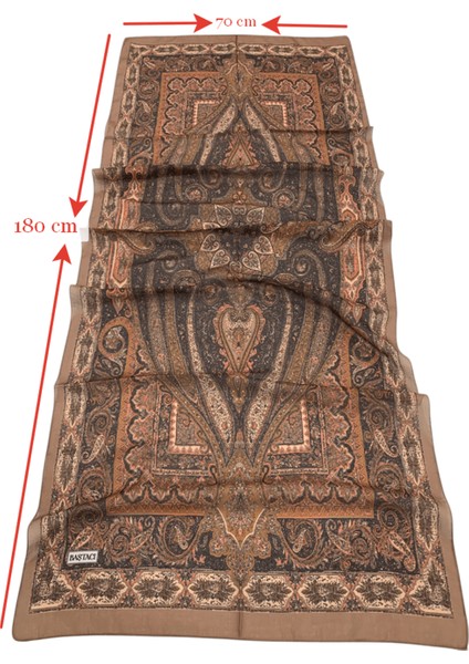 Soft Etnik 0181 Bakır Şal