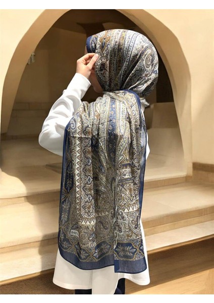 Soft Etnik 0222 Askeri Haki Şal