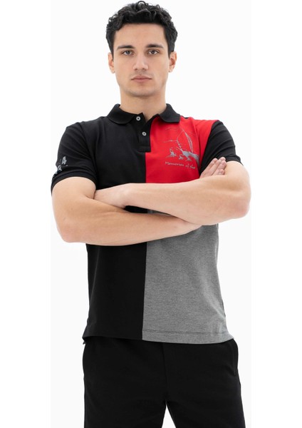 Erkek Regular Fit Polo Yaka Tişört Y25374303501