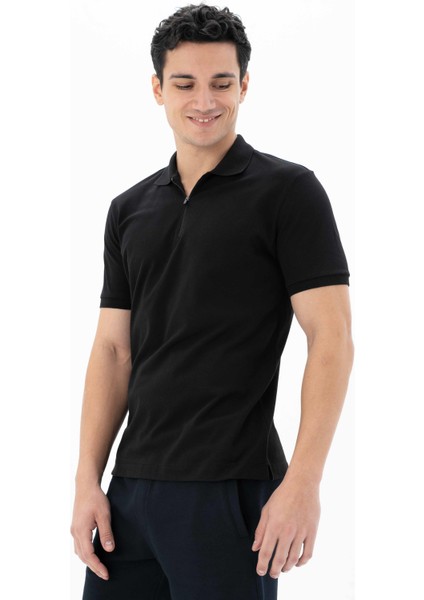 Erkek Regular Fit Polo Yaka Tişört Y25374304401