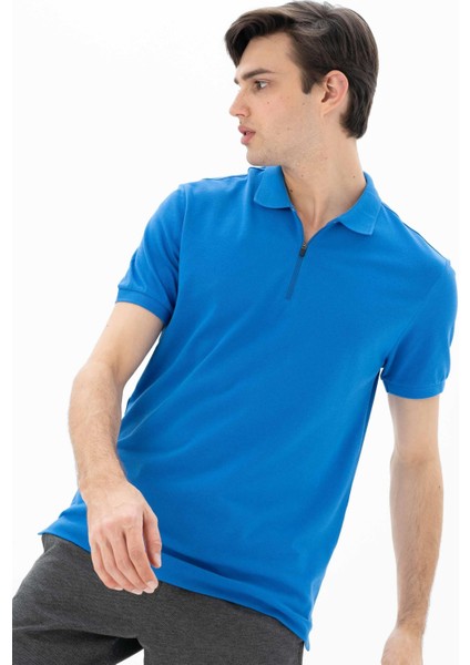 Erkek Regular Fit Polo Yaka Tişört Y25374304401