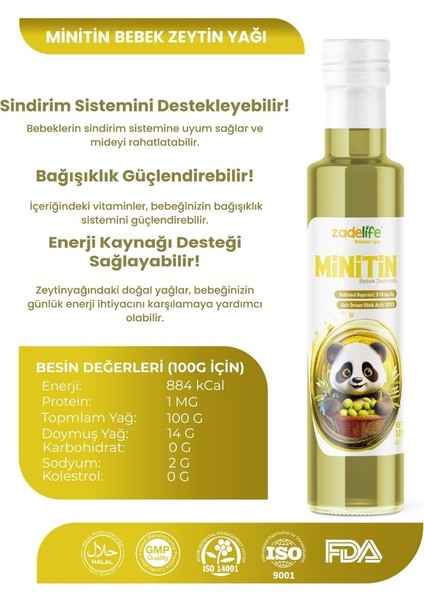Minitin Bebek Zeytinyağı 320 G fiyatları