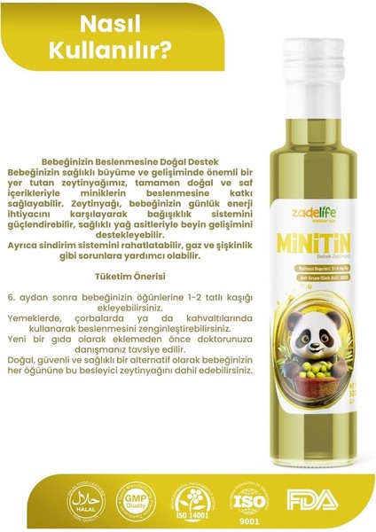 Minitin Bebek Zeytinyağı 320 G fırsatları