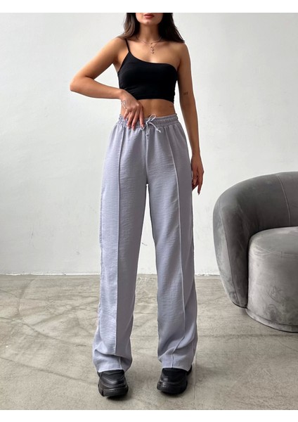 Çımalı Keten Pantolon