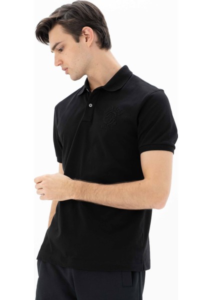 Erkek Baskılı Regular Fit % 95 Pamuklu %5 Likralı Polo Yaka T-Shirt Y25374302701 modelleri