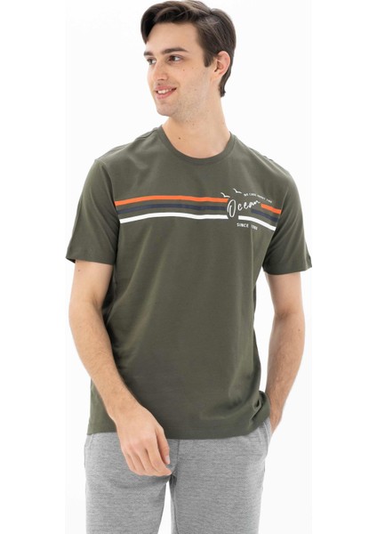 Erkek Regular Fit Bisiklet Yaka Tişört Y25344404501 indirimleri