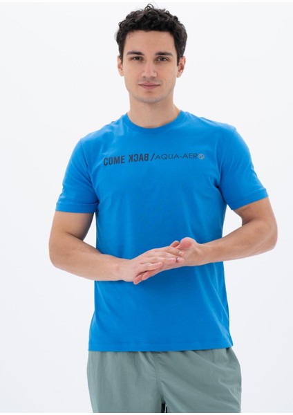 Erkek Regular Fit Bisiklet Yaka Tişört Y25344404301