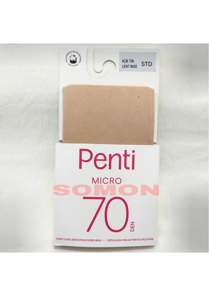 1'li Paket Micro 70 Pantolon Çorabı