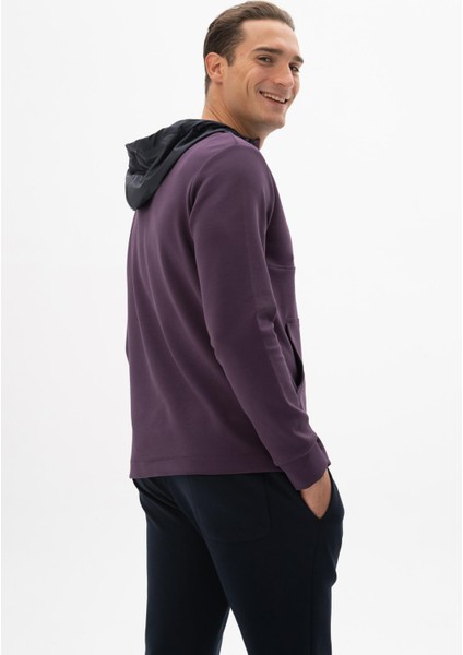 Erkek Kapşonlu Kanguru Cepli Sweatshirt K26254987401