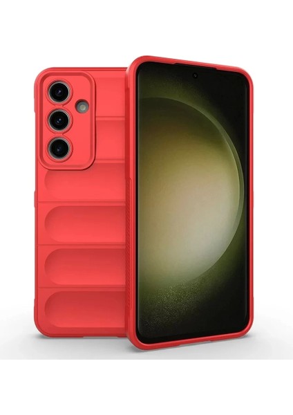 Samsung Galaxy S24 Fe Kılıf Esnek Tpu Oyuklu Arka Yüzey Tasarımlı Lopard Etnik Silikon Kapak fırsatları