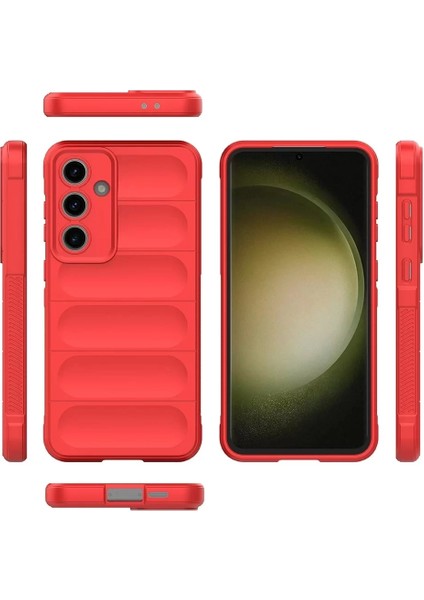 Samsung Galaxy S24 Fe Kılıf Esnek Tpu Oyuklu Arka Yüzey Tasarımlı Lopard Etnik Silikon Kapak indirimleri