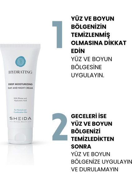 Hydrating Yoğun Nemlendirici Günlük Bakim Kremi (Normal ve Karma Ciltler) 75ML