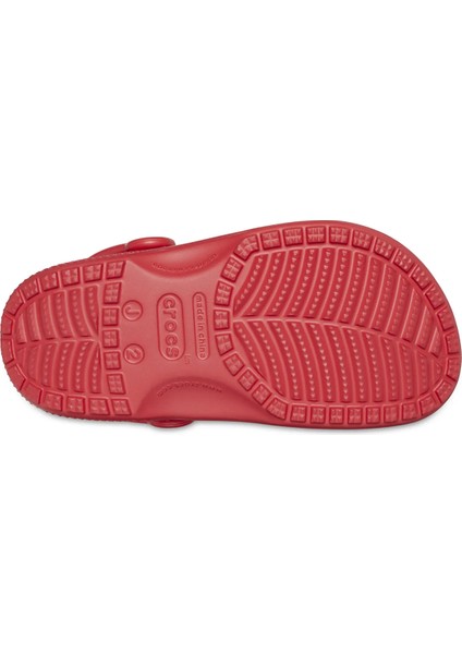 Classic Clog K Çocuk Kırmızı Günlük Stil Terlik 206991_6WC