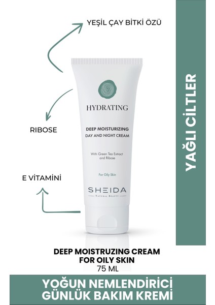 Hydrating Yoğun Nemlendirici Günlük Bakim Kremi (Yağlı Ciltler) 75ML modelleri