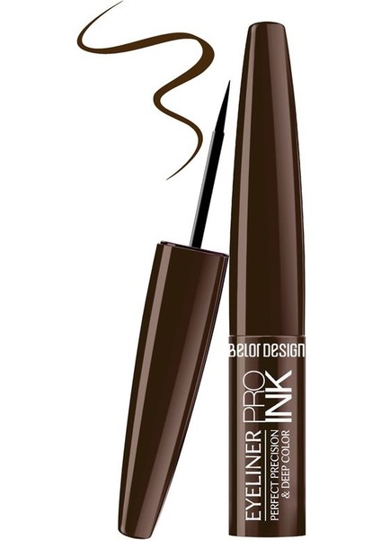 Pro Ink Eyeliner Ton:2 Chocolate
