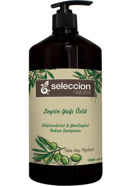 Naturel Zeytin Yağlı Şampuan 1000 ml