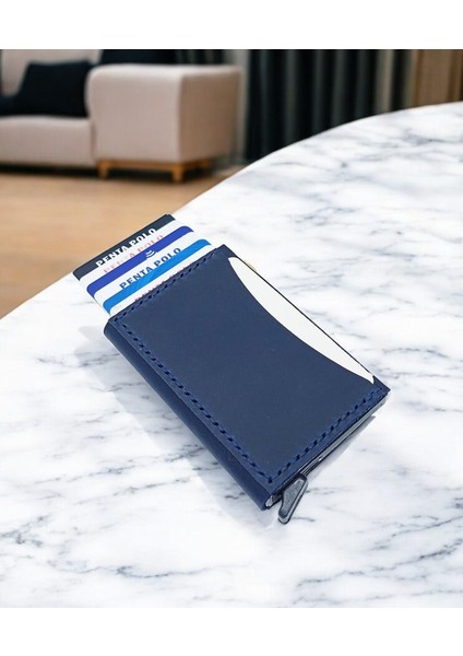 Cronder Deri Kaplama Mekanizmalı Kartlık Cüzdan modelleri