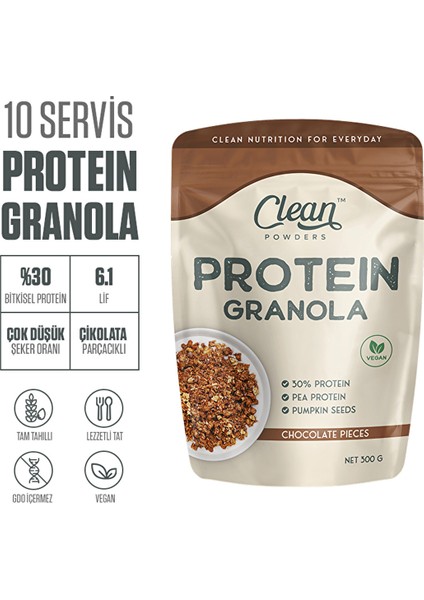 Protein Granola 300 Gr Çikolata Parçacıklı fiyatları