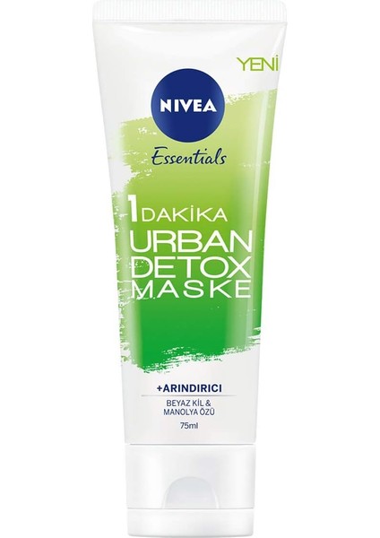 Urban Skın Detox Maste Arındırıcı Beyaz Kil & Manolya Özü