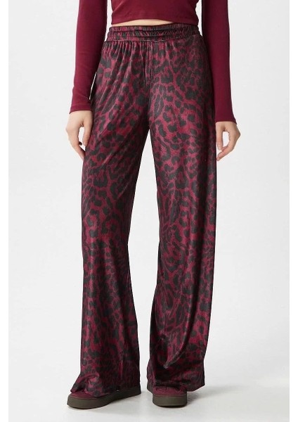 Leopar Desen Pantolon