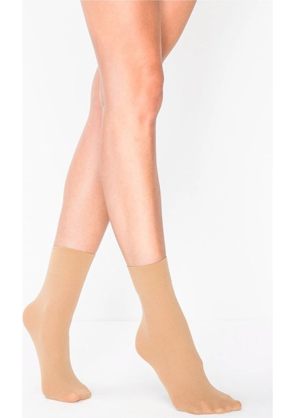 Mikro 40 Orta Kalın Soket Çorap (3 Adet) Siyah