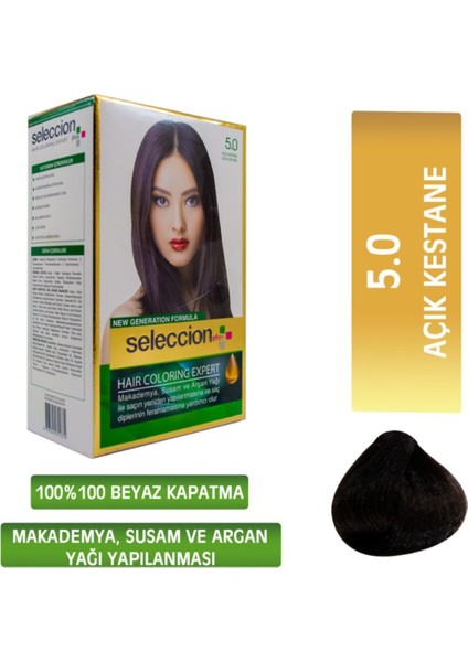 Seleccıon Plus Set Boya 5.0 Acık Kestane