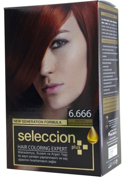 Set Boya 6.666 Ateş Kızılı
