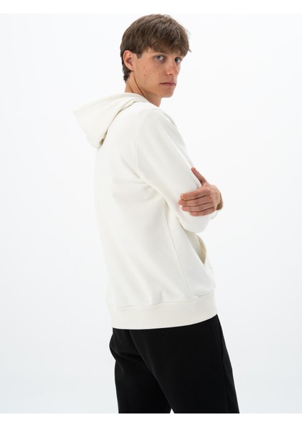 Erkek Regular Fit Kanguru Cepli Sweatshirt K26254925901